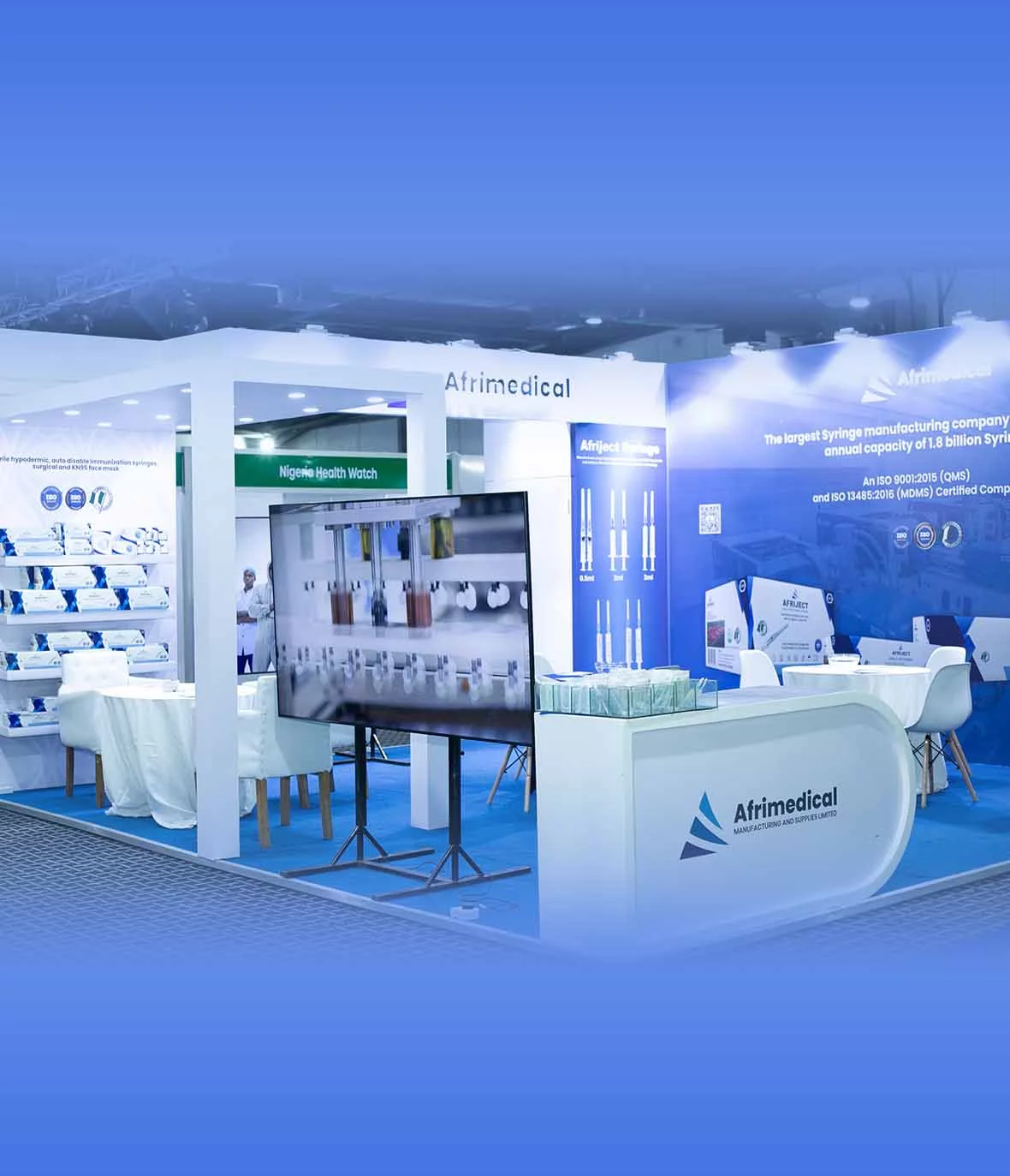 After a Show-Stopping Performance: Afrimedical Manufacturing and Supplies Afriject Syringes Emerges as the Standout Star of the Medic West Africa 2024 Exhibition.