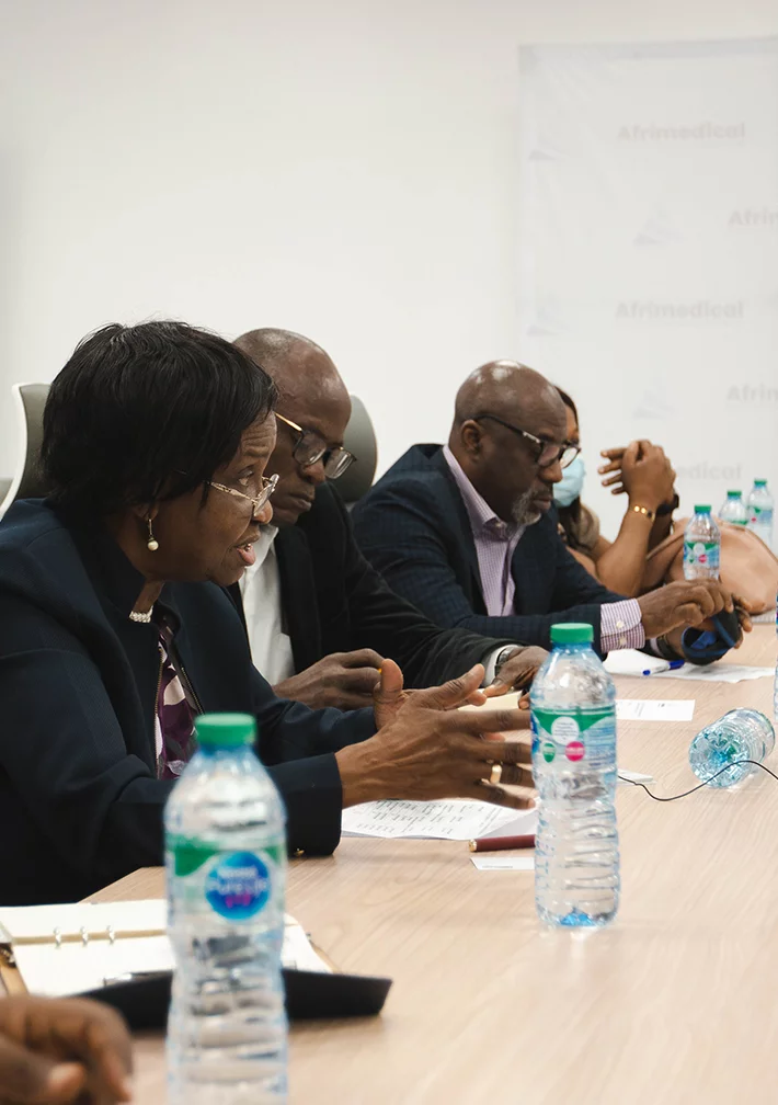 DG of NAFDAC visit to Afrimedical Syringe Factory